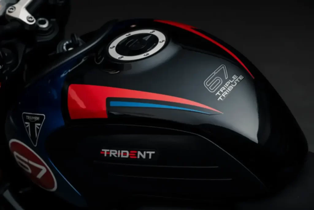 Triumph Trident 660 Triple Tribute Edition