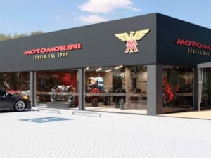 Concessionária da Moto Morini em Curitiba.