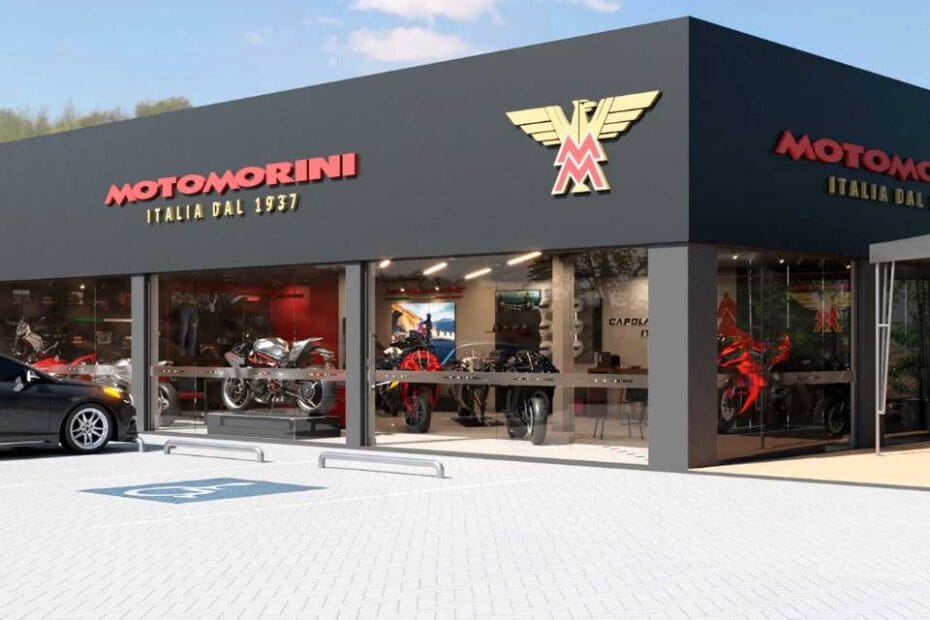 Concessionária da Moto Morini em Curitiba.