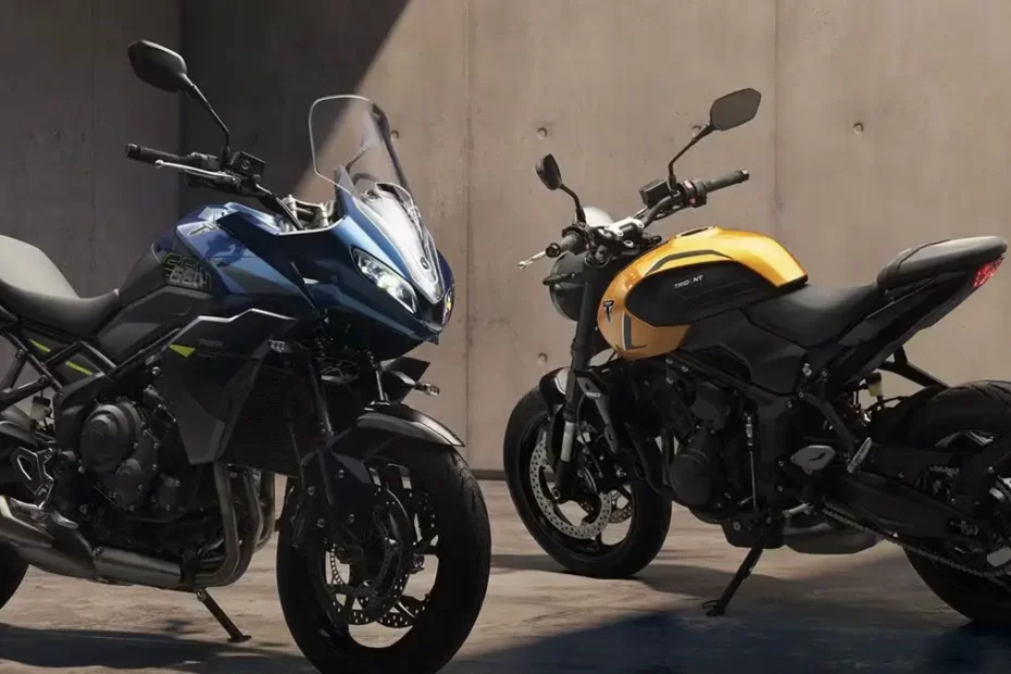 Triumph lança Trident 660 e Tiger Sport 660 2026 com mais potência