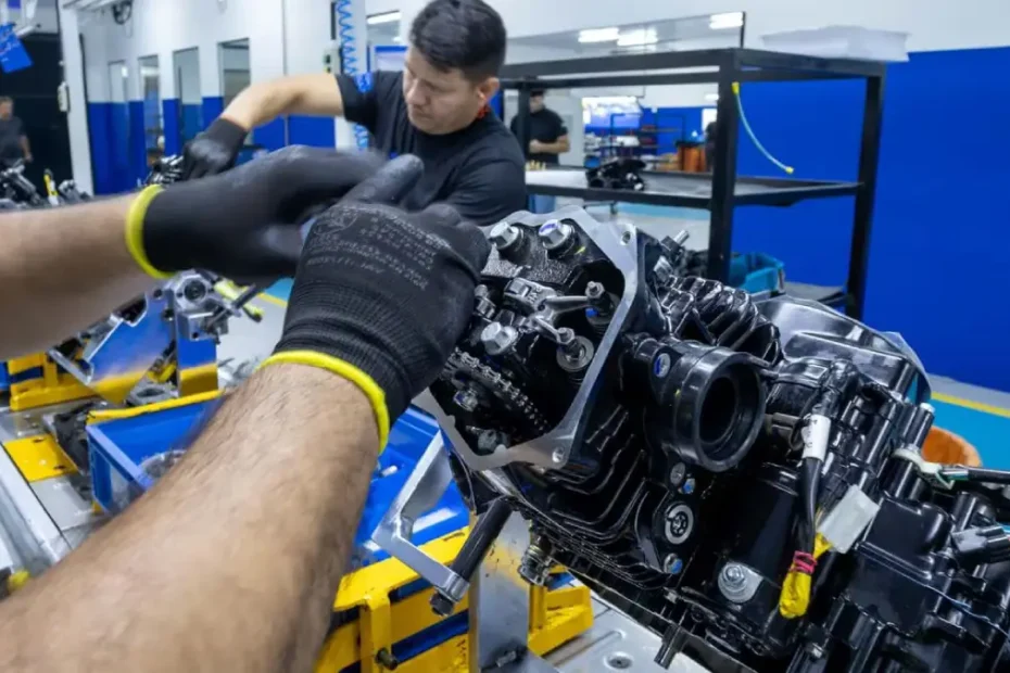 Fábrica da Bajaj Manaus