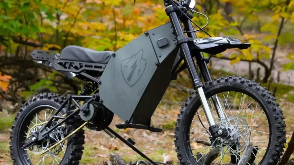 Moto elétrica militar Wolfstorm