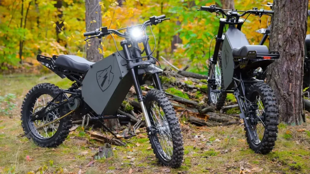 Moto elétrica militar Wolfstorm