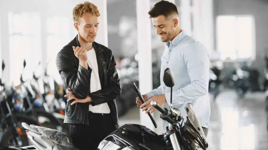 Vender moto financiada para concessionária