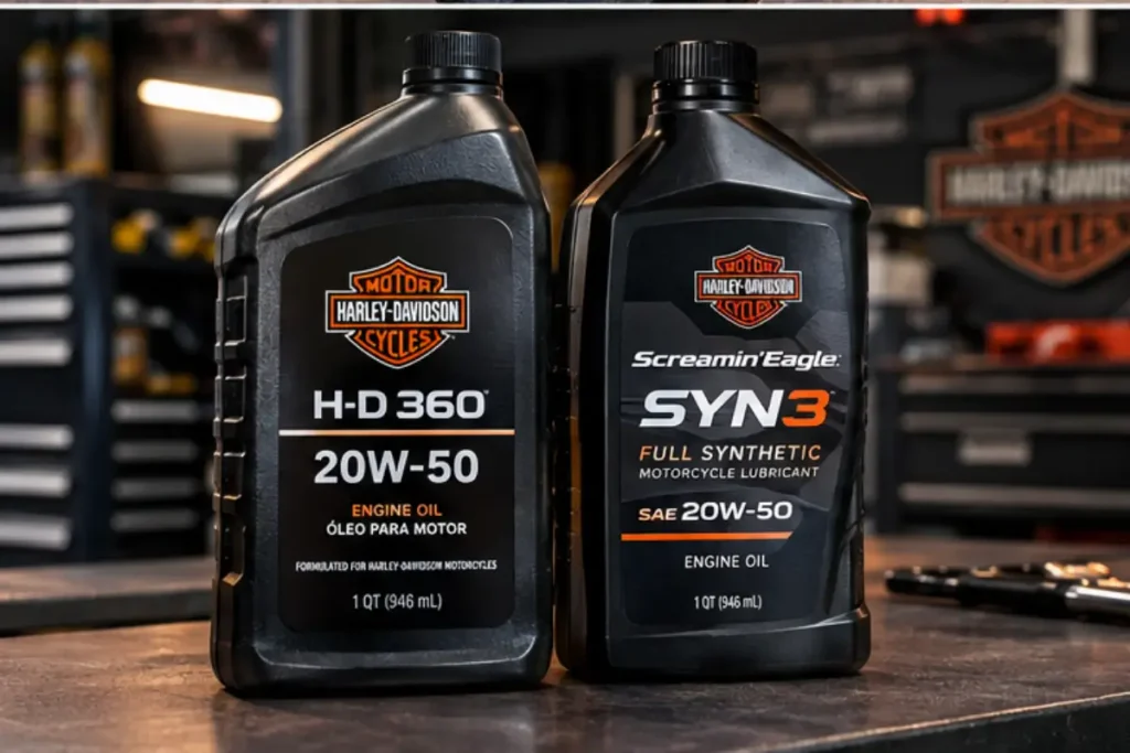 Óleo mineral ou sintético na Harley-Davidson?