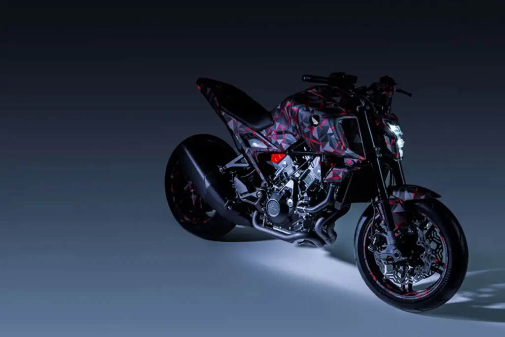 Honda V3R 900 E-Compressor com motor V3 de 900 cc