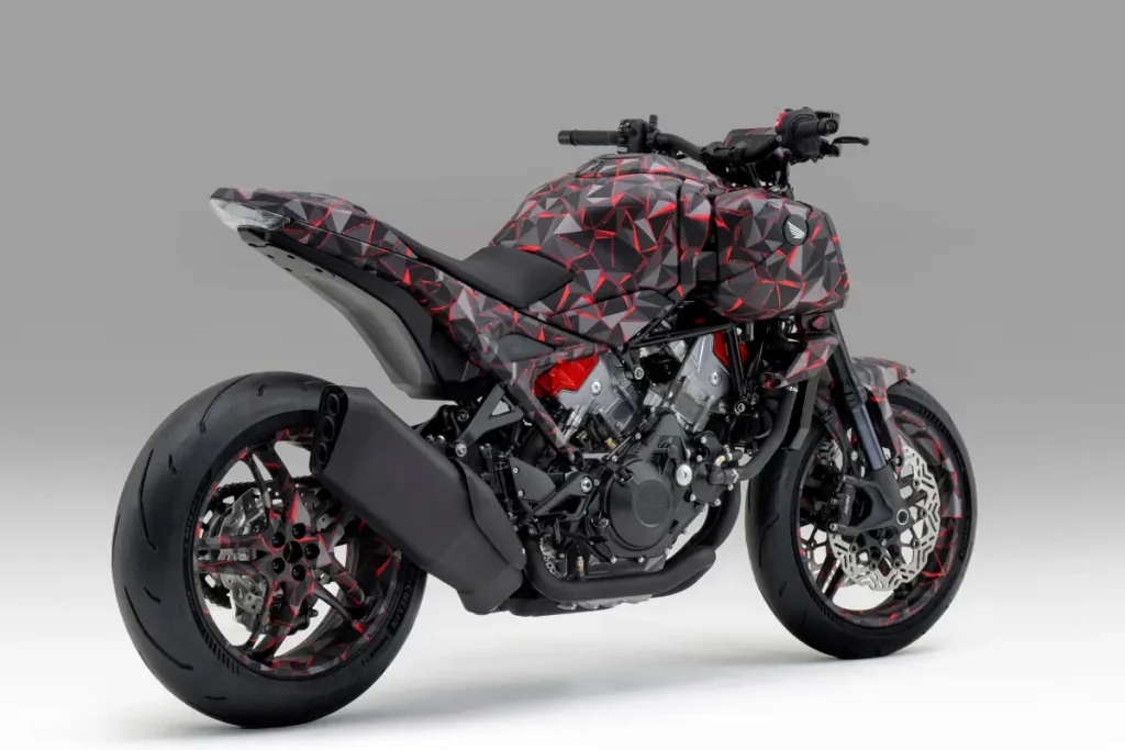 Honda V3R 900 E-Compressor com motor V3 de 900 cc
