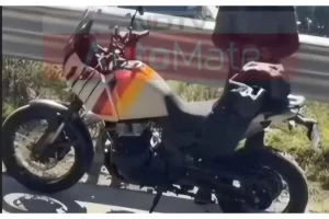 Royal Enfield Himalayan 750 aparece sem camuflagem